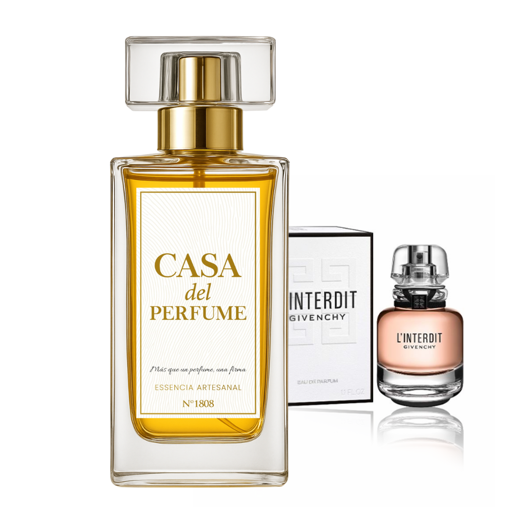 Inspirado en el icónico L'Interdit Givenchy