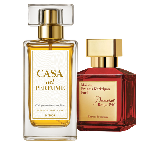 Inspirado en el icónico Baccarat Rouge 540