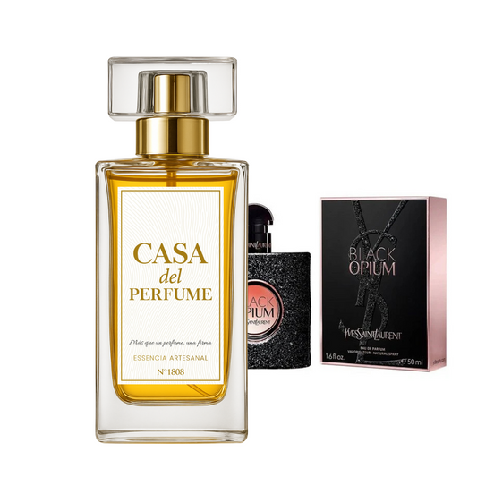 Inspirado en el icónico Black Opium YSL
