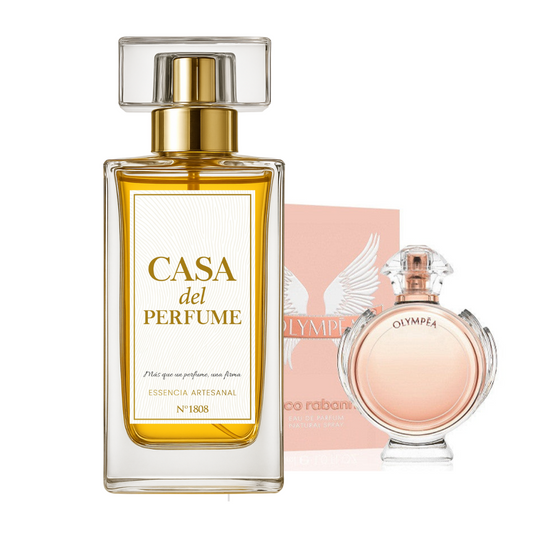 Inspirado en el icónico Olympea Paco Rabbane